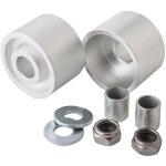 Paire de roues fixes 55x35mm pour cric rouleur oh 5309 - sa 5411 clas equipements