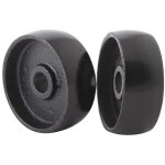 Paire de roues fixes 90x33mm pour cric rouleur oh 5306 - sa 5391 clas equipements