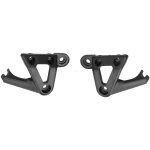 Paire de supports de montage de phares adapt�s � honda hornet 900 cb900 919 cb400 vtec 1 2 3 4, noir ...