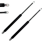 Paire de v�rin � gaz avec t�tes � ?illets compatible avec la plupart de coffre de lit entraxe 415mm 1000 ...