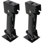 Paire de v�rins stabilisateurs de remorque t�lescopiques avec poign�e, capacit� de 800 lb, crics stabilisateur ...