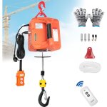 Palans �l�vateur �lectrique 3 en 1 500kg, 1500w treuil de levage �lectrique 230v portable avec �lingue ...