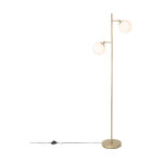 Pallon - lampadaire - 2 lumire - h 1530 mm - blanc - art deco - clairage intrieur - salon i chambre ...