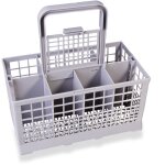Panier � couverts scanpart pour lave - vaisselle 24x13, 5 cm 8 pi�ces gris