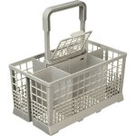 Panier � couverts universel pour lave - vaisselle bosch / hotpoint / neff / siemens / smeg gris 68 - ...
