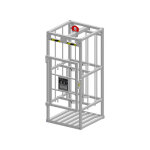 Panier élingable 4 bouteilles pour stockage et manutention - 300852 Panier élingable 4 bouteilles pour stockage et manutention - 300852