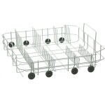 Electrolux - panier inferieur gris clair pour lave vaisselle aeg