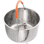Vurahome - panier � vapeur en acier inoxydable , xu, autocuiseur avec poign�e recouverte de silicone ...
