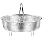 Panier vapeur inox 304 multifonction pour cocotte minute 14 - 24 cm
