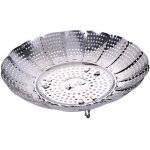 Panier � vapeur de l�gumes, pliable panier vapeur pour l�gumes avec 4 pieds en acier inox diam�tre 14 ...
