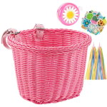 Panier velo enfant, panier de guidon de v�lo enfant, tricotage � la main panier v�lo pour filles gar�ons ...