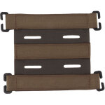 Panneau d'affichage avec attaches velcro pour badges et insignes militaire vert arm�e ext�rieur