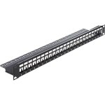 Panneau de brassage 24 ports delock 43277 non quip 1 uh a069391