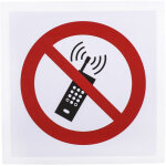 Panneau interdiction, avec pictogramme : interdiction d'activer les téléphones mobiles ( prix pour 1 ... Panneau interdiction, avec pictogramme : interdiction d'activer les téléphones mobiles ( prix pour 1 ...