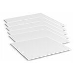 Panneau led 60x60 40w blanc (pack de 6) - blanc froid 6000k - 8000k silamp
