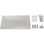 Panneau mural perfor porte outils, jeu de 17 crochets, 400x1500x35 mm, galvanis - simonwork - simonrack ...