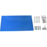 Panneau mural perfor� porte outils, jeu de 17 crochets, 600x1500x35 mm, bleu - simonwork - simonrack