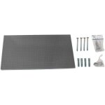 Panneau mural perfor porte outils, jeu de 17 crochets, 600x900x35 mm, gris - simonwork - simonrack