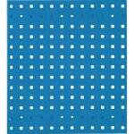 Panneau perfor l. 450xl500 mm bleu ciel, ral 5015