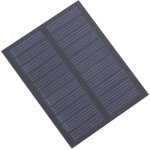 Panneau solaire 0. 5w 5. 5v pour jouets diy, plaque pet lamin�e 76x60mm, chargeur �cologique