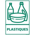 Signaletique. biz france - panneau de tri slectif plastiques - recyclage en dchetterie - plastique ...