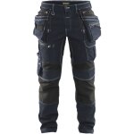 Pantalon artisan x1900 stretch - 1990 - bleu fonc / noir - 46 - jambes longues - blaklader