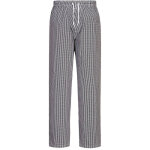 Pantalon de cuisine bromley couleur : chiquier noir taille s portwest