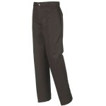 Pantalon de cuisine ceinture lastique robur timeo chocolat 44