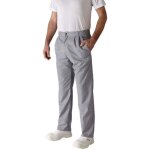 Pantalon de cuisine mixte ray� robur alize marine 38