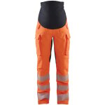 Pantalon de grossesse haute visibilit� stretch 4d 7100 - orange / noir m