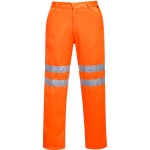 Pantalon hi - vis poly - coton ris couleur : orange taille 5xl - portwest