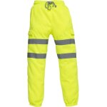 Yoko - pantalon de jogging haute visibilit cargo jaune fluo m