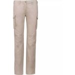 Pantalon léger multipoches femme kariban beige 38 Pantalon léger multipoches femme kariban beige 38