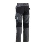 Pantalon multipoches herock hector anthracite / noir