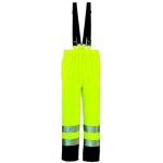 Pantalon de pluie harbor polyur�thane hi - viz orange fluo / bleu marine 3m tl - coverguard - 70341