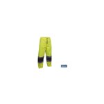 Pantalon de pluie haute visibilit� mod�le 'bellatrix' taille m avec fermeture zipp�e et r�glage aux hanches ...