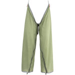 Pantalon de pluie imperm�able l�ger en nylon antid�rapant ajustable multifonction bleu cyan