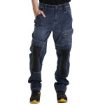 Pantalon de travail coupe carpenter fibreflex� hammer2 bleu - noir rica lewis - taille: 46