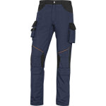 Pantalon de travail delta plus mach corporate, l, l unisexe, bleu marine - noir ( prix pour 1 )
