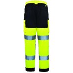 Pantalon de travail haute visbilit� patrol - jaune fluo xs - fr (34 / 36)