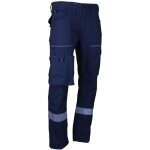 Lma - pantalon de travail stretch multipoches elevateur bleu fonc 42