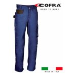 Cofra - pantalon walklander femme bleu marine noir taille 48
