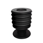 Yale - lombricomposteur eco - worms coloris noir