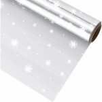 Papier d'emballage transparent en cellophane flocons de neige 2e papier d'emballage de 5 mm d'�paisseur ...