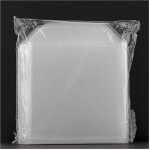 Paquet de 100 sachets plastiques transparents pour bo�tiers de cd dvd 100 microns