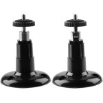 Paquet de 2) fixation murale cam�ra de s�curit� int�rieure / ext�rieure, support de plafond r�glable ...