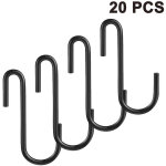 Paquet de 20 crochets en s robustes porte - casserole crochets de support crochets suspendus crochets ...