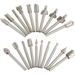 Rnemitery - paquet de 20 fraises de coupe en carbure de tungstène dremel forets meuleuse rotative Rnemitery - paquet de 20 fraises de coupe en carbure de tungstène dremel forets meuleuse rotative