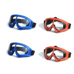 Paquet de 4 lunettes de s�curit�, lunettes coupe - vent et anti - poussi�re, lunettes flexibles pour ...