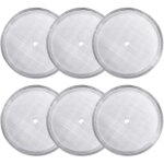 Paquet de 6 filtres de remplacement pour presse fran�aise, filtres � mailles en acier inoxydable r�utilisables ...